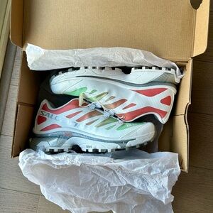 Salomon XT-4 OG White/Green Ash/Coral